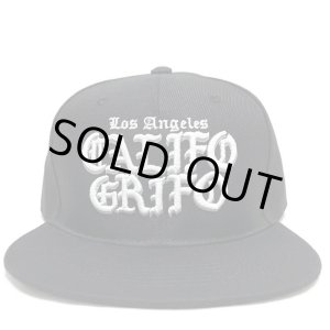 画像: CALIFOGRIFO LA snapback cap ブラック