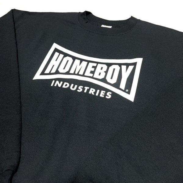 画像1: HOMEBOY Crew neck ブラック (1)