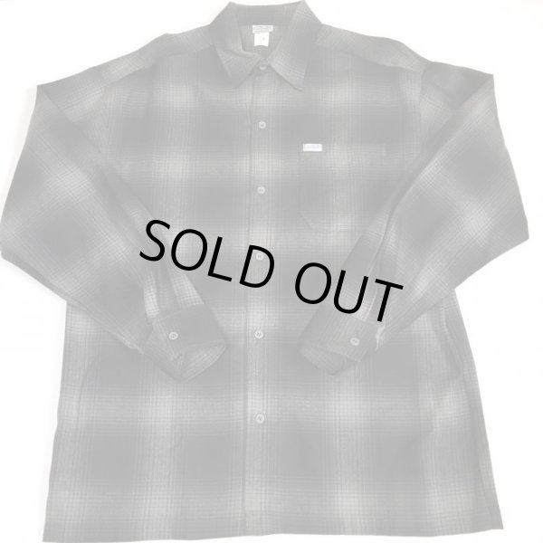画像2: CALTOP OG CHECK SHIRT ブラック/チャコール (2)