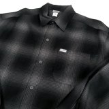 画像: CALTOP OG CHECK SHIRT ブラック/チャコール