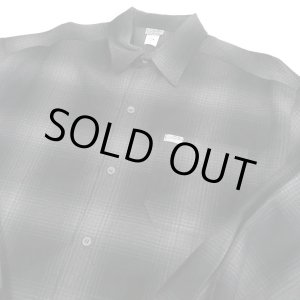 画像: CALTOP OG CHECK SHIRT ブラック/チャコール