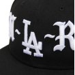 画像4: BORN X RAISED×LA Dodgers Big Logo Newera CAPブラック (4)