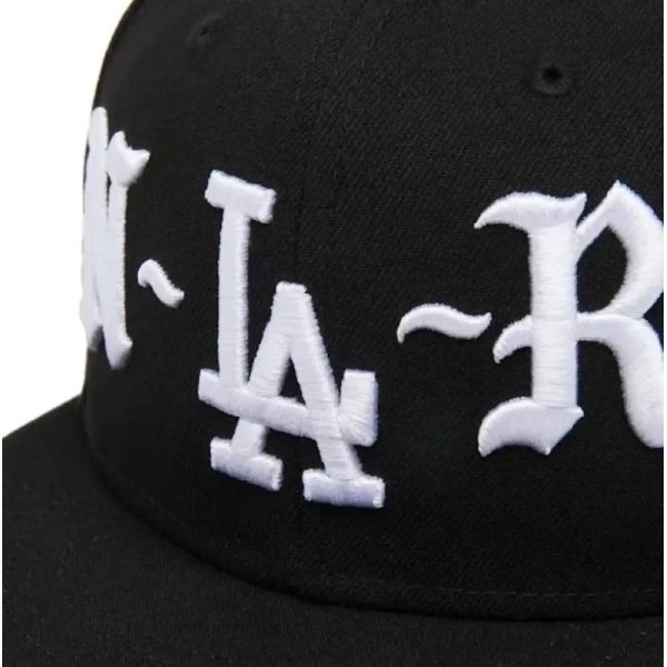 画像4: BORN X RAISED×LA Dodgers Big Logo Newera CAPブラック (4)