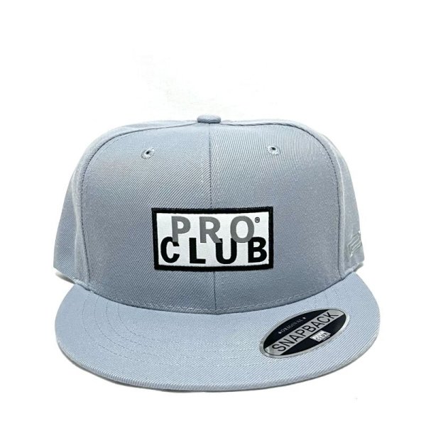 画像1: PROCLUB SNAPBACK CAP グレー (1)