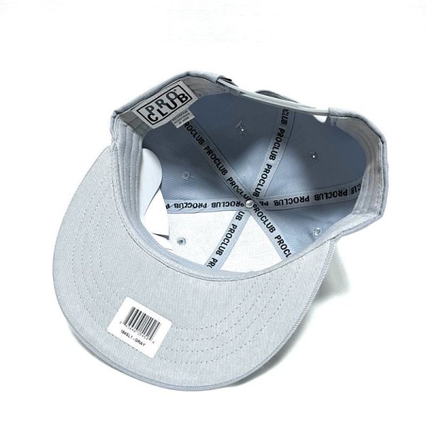 画像4: PROCLUB SNAPBACK CAP グレー (4)