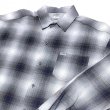 画像1: CALTOP OG CHECK SHIRT ライトグレー (1)