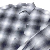 画像: CALTOP OG CHECK SHIRT ライトグレー