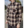 画像1: PENDLETON BOARD SHIRT ベージュ/ブラウン (1)