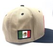 画像2: MEXICO SNAPBACK CAP ベージュ (2)