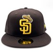 画像1: NEWERA 59fifty SD Padres ソンブレラ (1)