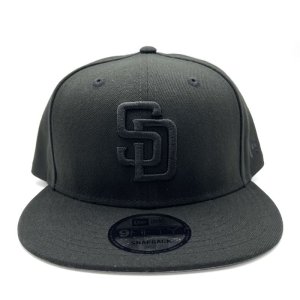 画像: NEWERA 9fifty SD Padres オールブラック