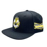 画像: MISTER CARTOON Script Crown Snapback Cap BLACK