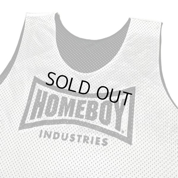 画像2: HOMEBOY Reversible Mesh Tank ブラック/グレー (2)