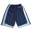 画像2: PROCLUB HEAVY WEIGHT BASKET SHORT ネイビー/シルバー (2)