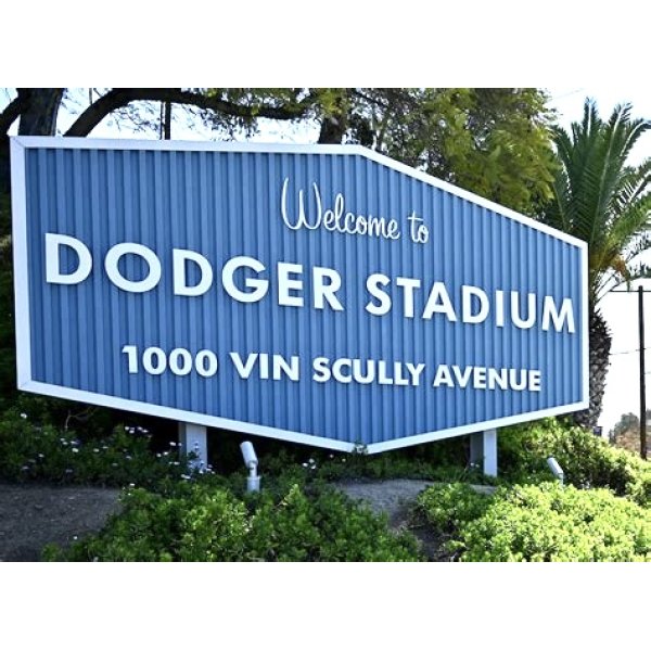画像3: DODGER STADIUM sign Tee グレー (3)