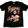 画像2: RAP TEE  2PAC red (2)