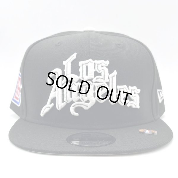 画像1: LA Clippers X Mister Cartoon NEW ERA 9fifty BLACK (1)