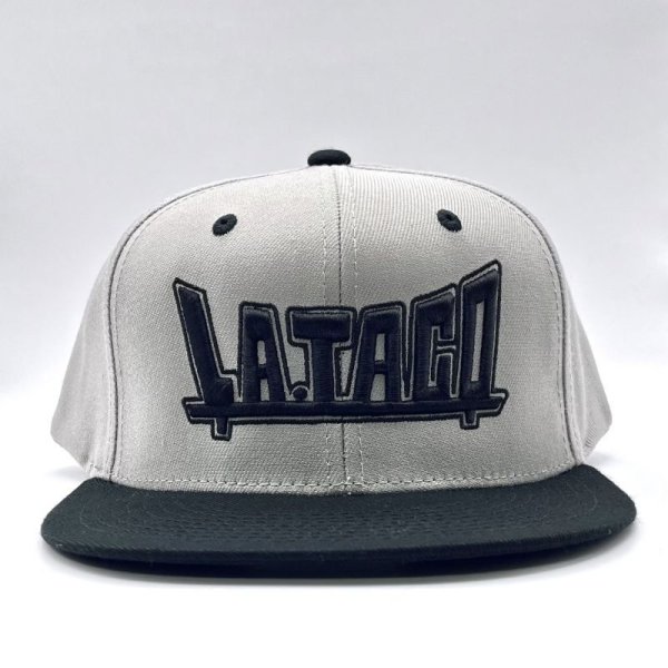 画像1: LA TACO SnapBack Cap グレー (1)