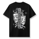 画像: MISTER CARTOON Smile now Cry later Tee BLACK