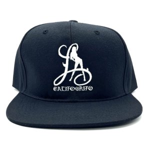 画像: CALIFOGRIFO LA snapback cap ブラック