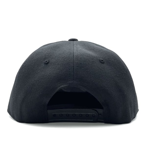 画像2: CALIFOGRIFO LA snapback cap ブラック (2)