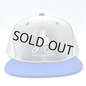 画像: CALIFOGRIFO LA snapback cap ブルー