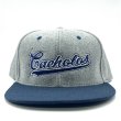 画像1: Cacholos Signature Snapback Cap ネイビー (1)