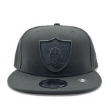 画像: NEW ERA 9fifty Raiders BLACK OUT