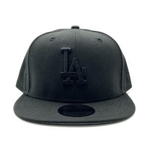 画像: NEWERA Dodgers SNAPBACK CAP ブラックアウト