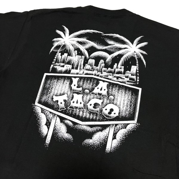 画像1: LA TACO Dodger Stadium Tee Black (1)