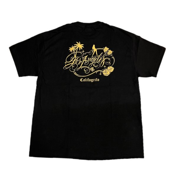 画像3: CALIFOGRIFO The Los Angeles TEE Black (3)