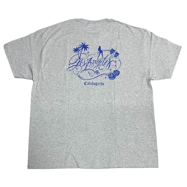 画像3: CALIFOGRIFO The Los Angeles TEE Gray (3)