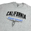 画像1: CALIFOGRIFO CA WEST COAST TEE Gray (1)