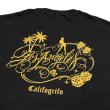 画像1: CALIFOGRIFO The Los Angeles TEE Black (1)