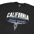 画像1: CALIFOGRIFO CA WEST COAST TEE Black (1)