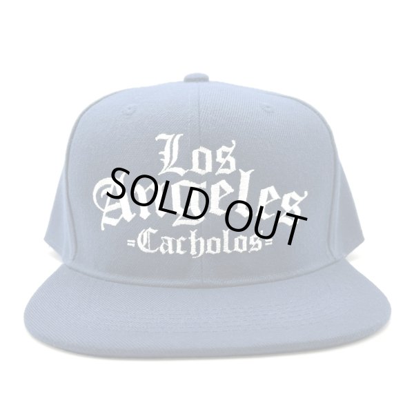 画像1: Los Angeles Cacholos Snapback Cap ネイビー (1)