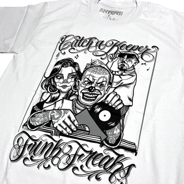 画像1: FUNK FREAKS CLOWN TEE (1)
