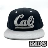 画像: KIDS LOS CALI CAP ブラック/グレー