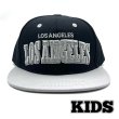 画像1: KIDS LOS ANGELES CAP ブラック/グレー (1)
