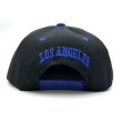 画像2: KIDS LOS ANGELES CAP ブラック/ブルー (2)