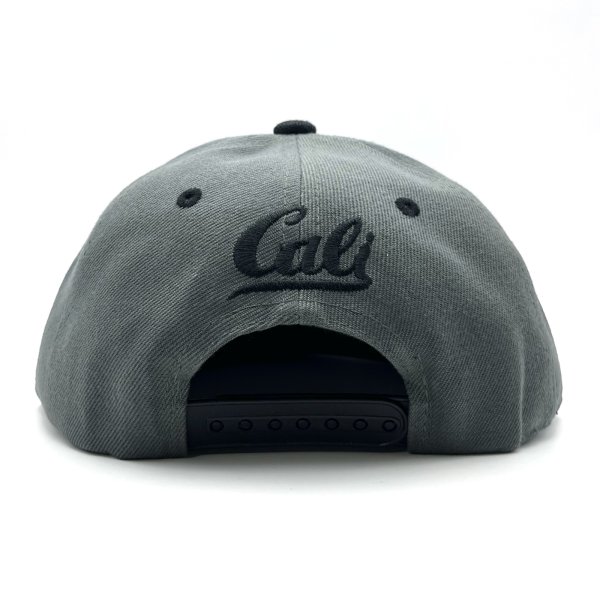 画像2: KIDS LOS CALI CAP チャコール/ブラック (2)