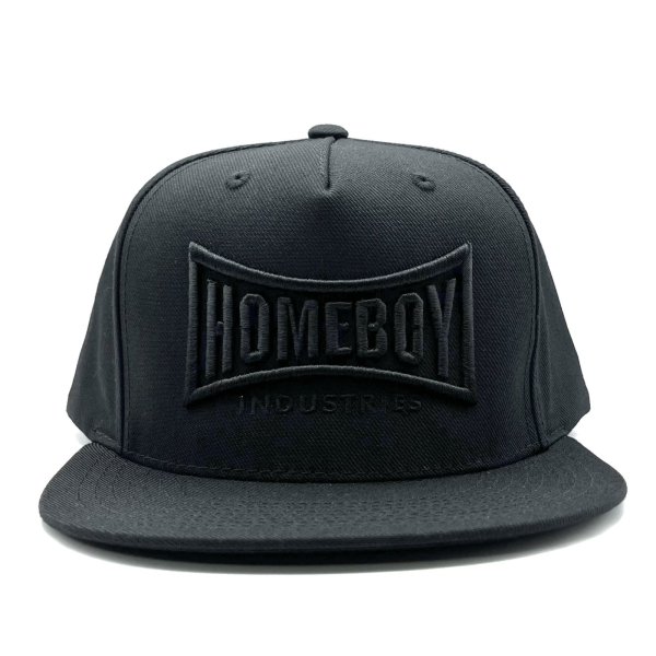 画像1: HOMEBOY OFFICIAL CAP ブラックアウト (1)