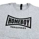 画像: HOMEBOY OFFICIAL TEE グレー