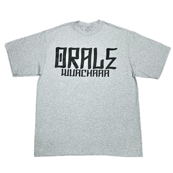 画像2: CACHOLOS ORALE TEE ライトグレー (2)