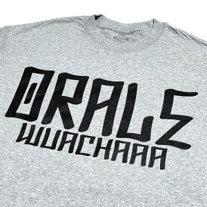 画像: CACHOLOS ORALE TEE ライトグレー