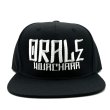 画像1: CACHOLOS ORALE Snapback Cap ブラック (1)