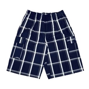 画像: SHAKA WEAR PLAID SHORT PANTS ネイビー