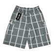 画像2: SHAKA WEAR PLAID SHORT PANTS グレー (2)