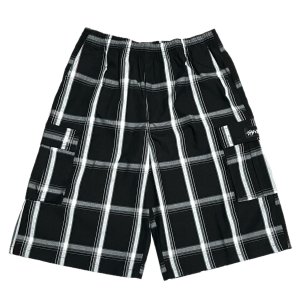 画像: SHAKA WEAR PLAID SHORT PANTS ブラック