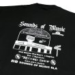 画像1: SOUNDS OF MUSIC TEE ブラック (1)